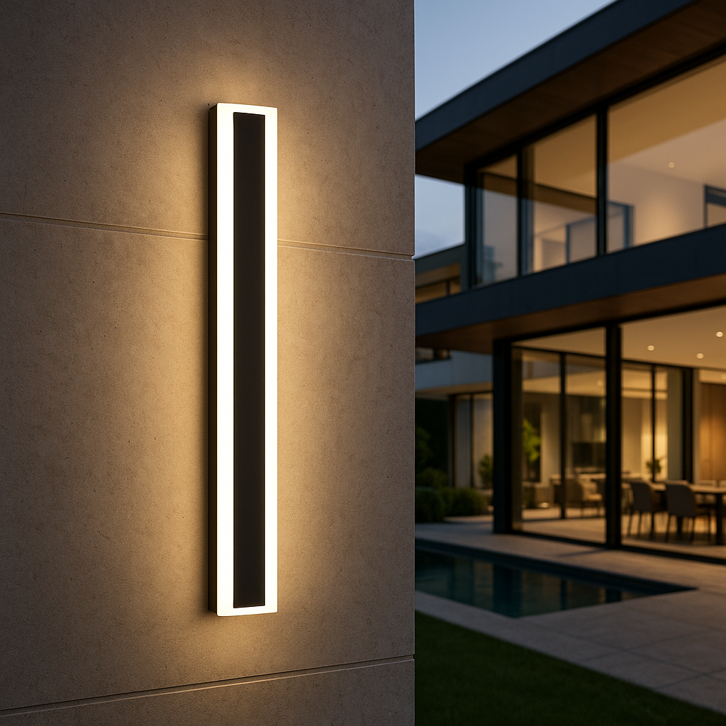 Modern Outdoor Wall Light – Ideal For Garden Or Facade 