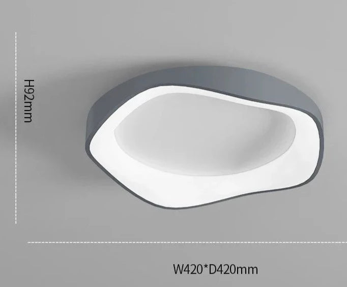 Asymetrické LED stropné svietidlo – Trend a elegancia 