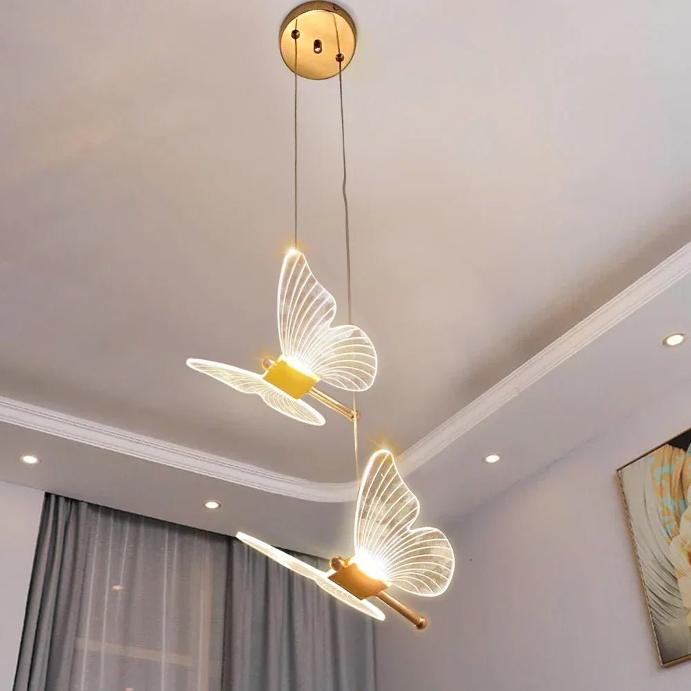 Lampe Suspendue Papillon – Élégance Et Originalité